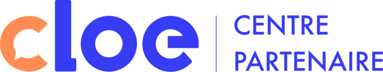 Logo de la certification CLOE en anglais, éligible au CPF